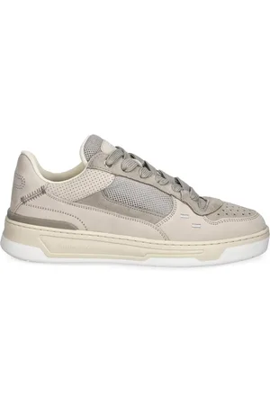 Filling pieces Leather-panelled sneakers