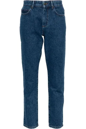 Soeur Mid-rise tapered-leg jeans