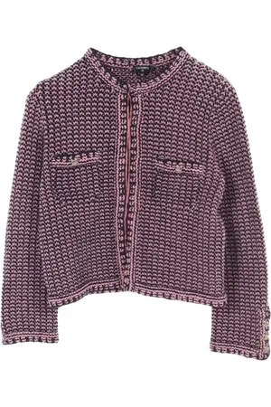 CHANEL 1986-1988 tweed cardigan