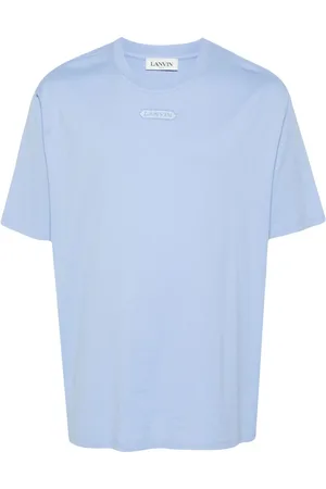 Lanvin Logo-embroidered cotton T-shirt