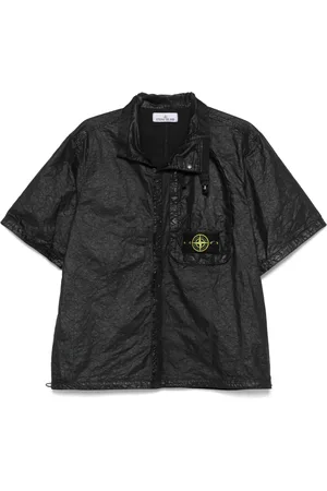 Stone Island Compass-badge shirt