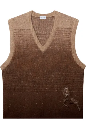 JOHN ELLIOTT Gradient-effect V-neck vest