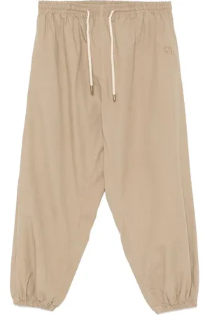 CULTURA Elasticated-waist trousers