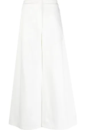 Jil Sander Wide-leg cotton trousers