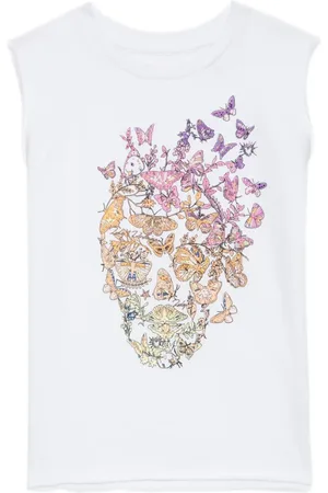 Zadig & Voltaire Patti skull-graphic sleeveless top