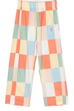 The Animals Observatory Carrier check-pattern trousers