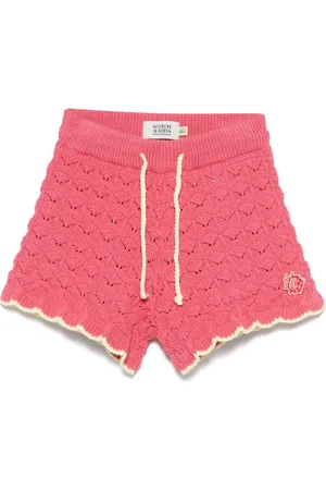 Scotch&Soda Knitted scalloped shorts