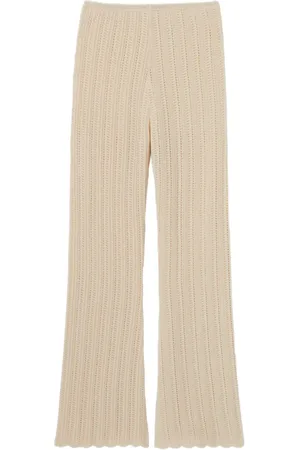 Claudie Pierlot Wide-leg crochet trousers