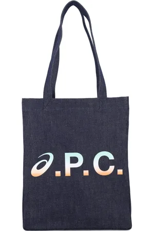 A.P.C. X Asics logo-print tote bag