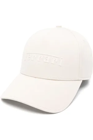 FERRARI Rubberised-logo cap