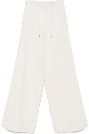 Agnona Cotton crepe trousers