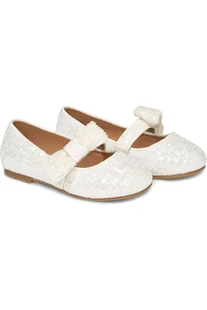 AGE OF INNOCENCE Sequin-embellished ballet flats