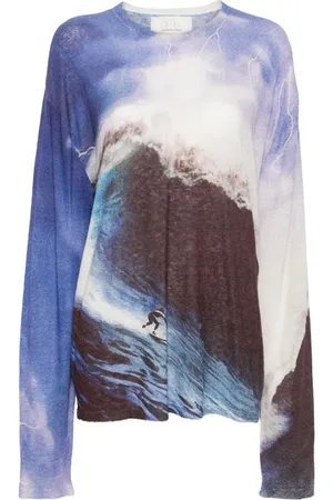 ERL Wave-print T-shirt