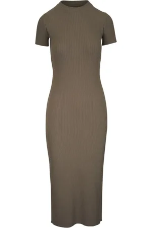 Vince Ribbed midi dress