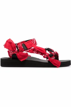 Arizona Love Trekky bandana-print flat sandals