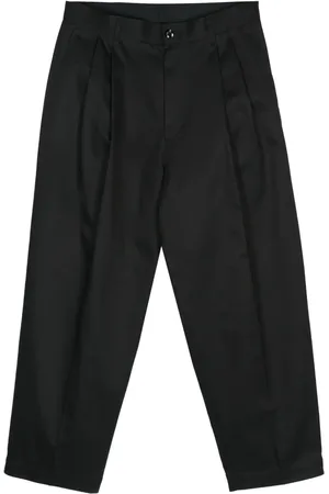 NEIGHBORHOOD Tuck tapered trousers