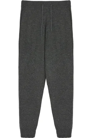 YVES SALOMON Knitted track pants