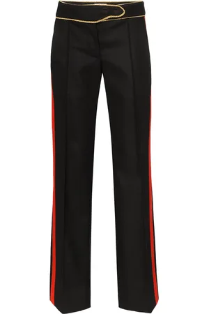 Paco rabanne Contrast-stripe tailored trousers