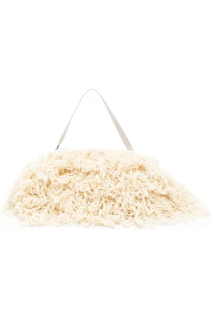 Serafini Fringed clutch bag