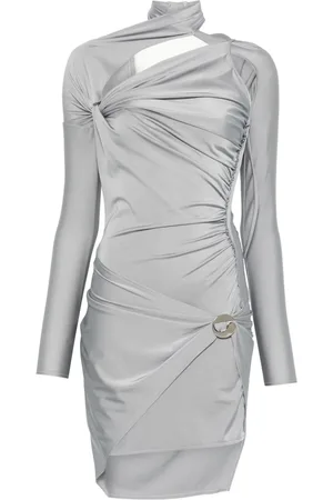 COPERNI Asymmetric twisted mini dress