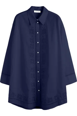 Chinti & Parker Broderie-anglaise shirt dress