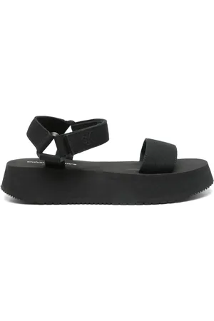 Calvin Klein Canvas plataform sandals