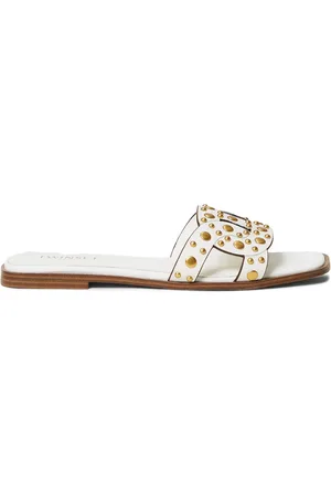 Twin-Set Stud-embellished slides