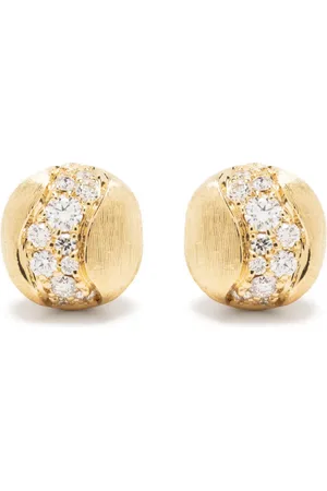 Marco Bicego 18kt yellow diamond stud earrings