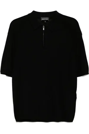 Emporio Armani Knitted polo shirt