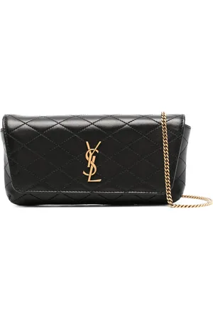 Saint Laurent Gaby quilted phone case bag