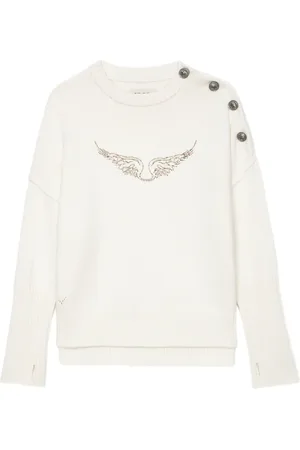 Zadig & Voltaire Malta wing-embellishment sweater