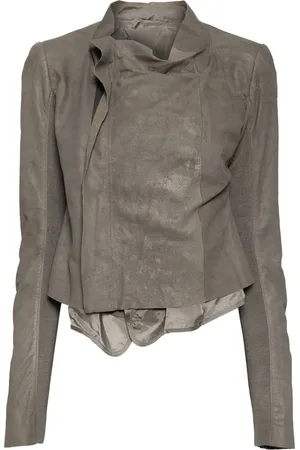 Rick Owens Low-neck biker jacket