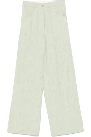 FORTE FORTE Slub trousers