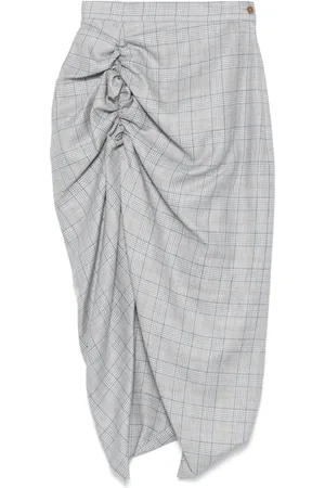 Vivienne Westwood Side Panther midi skirt