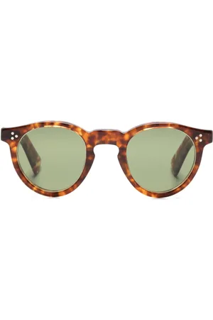 LESCA Urbi round-frame sunglasses