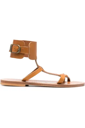 K jacques Ankle-fastening flat sandals