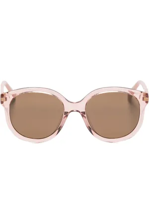 Chloé Translucent round-frame sunglasses