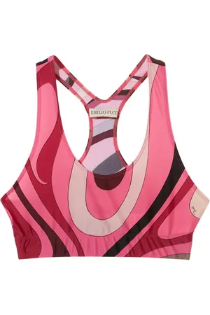 Puccini Abstract-print sports top