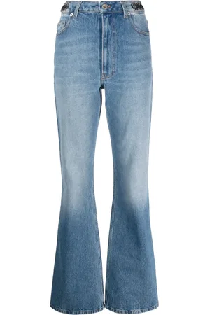 Paco rabanne Coin-detail flared jeans