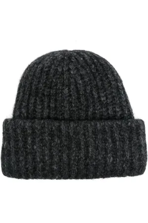 Sunflower Mélange-effect beanie hat
