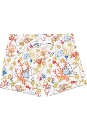Moschino Printed swim shorts