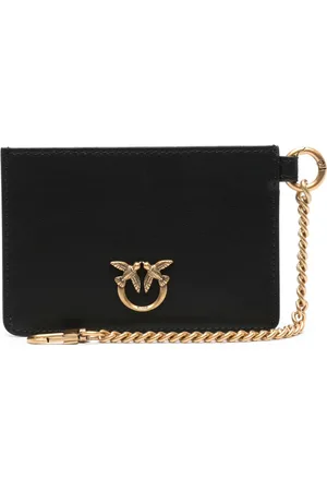 Pinko Logo-plaque leather wallet