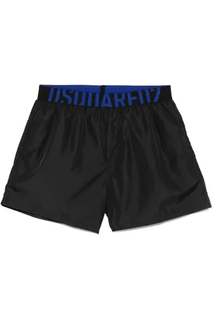 Dsquared2 Logo-waistband swim shorts