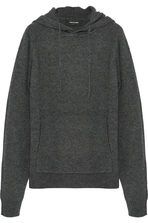 YVES SALOMON Knit hoodie