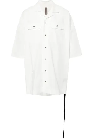 Rick Owens Magnum Tommy cotton long shirt