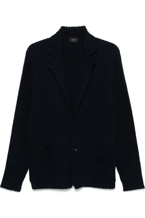 BRIONI Ribbed-knit blazer