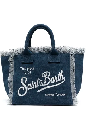 MC2 SAINT BARTH Colette canvas beach bag