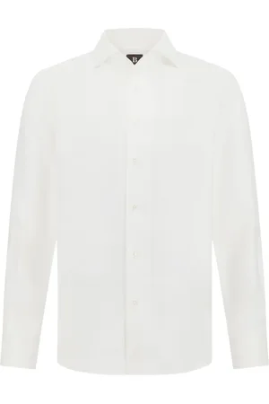 Boggi Milano Regular-fit linen shirt