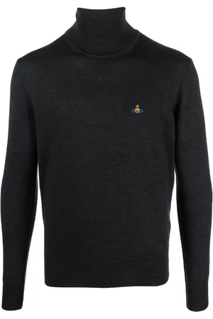 Vivienne Westwood Orb-embroidered fine-knit jumper