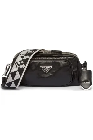 Prada Logo-plaque shoulder bag